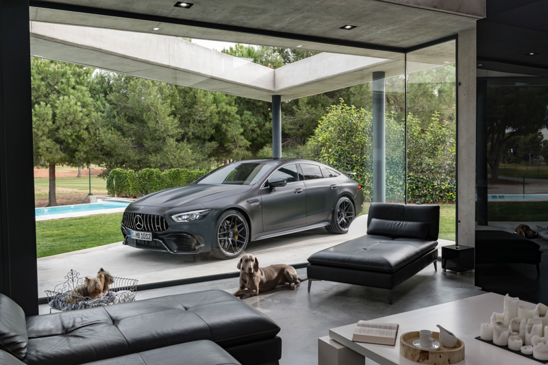 Illustration for article titled The 2019 Mercedes-AMG GT 4-Door Coupe Is How You Haul The Kids To School With 630 HP